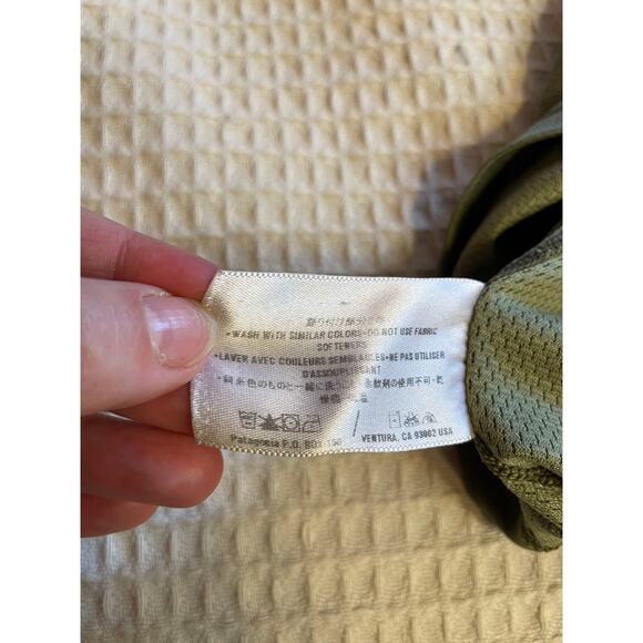 Patagonia Men’s Green Half Zip Collared Lightweight Sweatshirt Henley Large - Picture 9 of 12